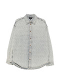 Emporio Armani Printed Cotton Shirt