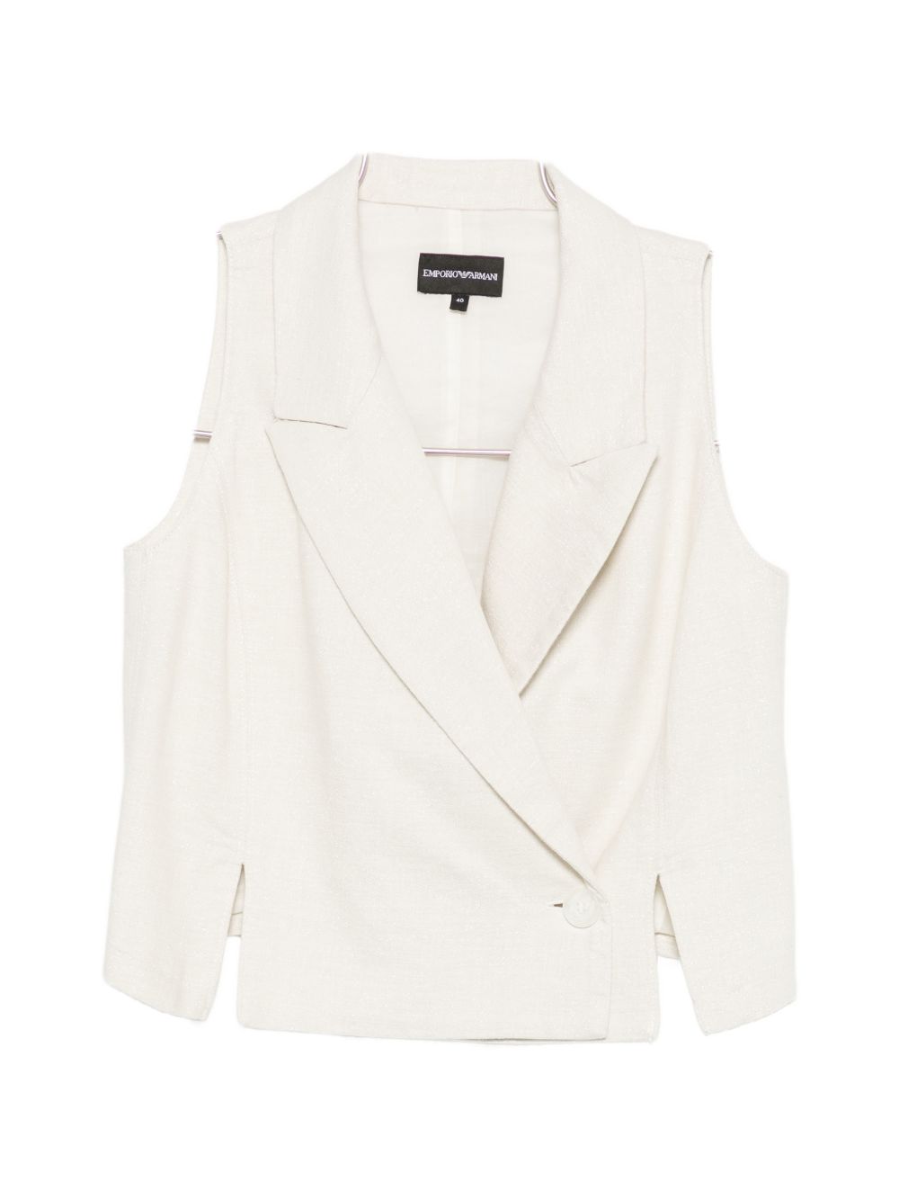 Emporio Armani Cotton Blend Blazer Jacket