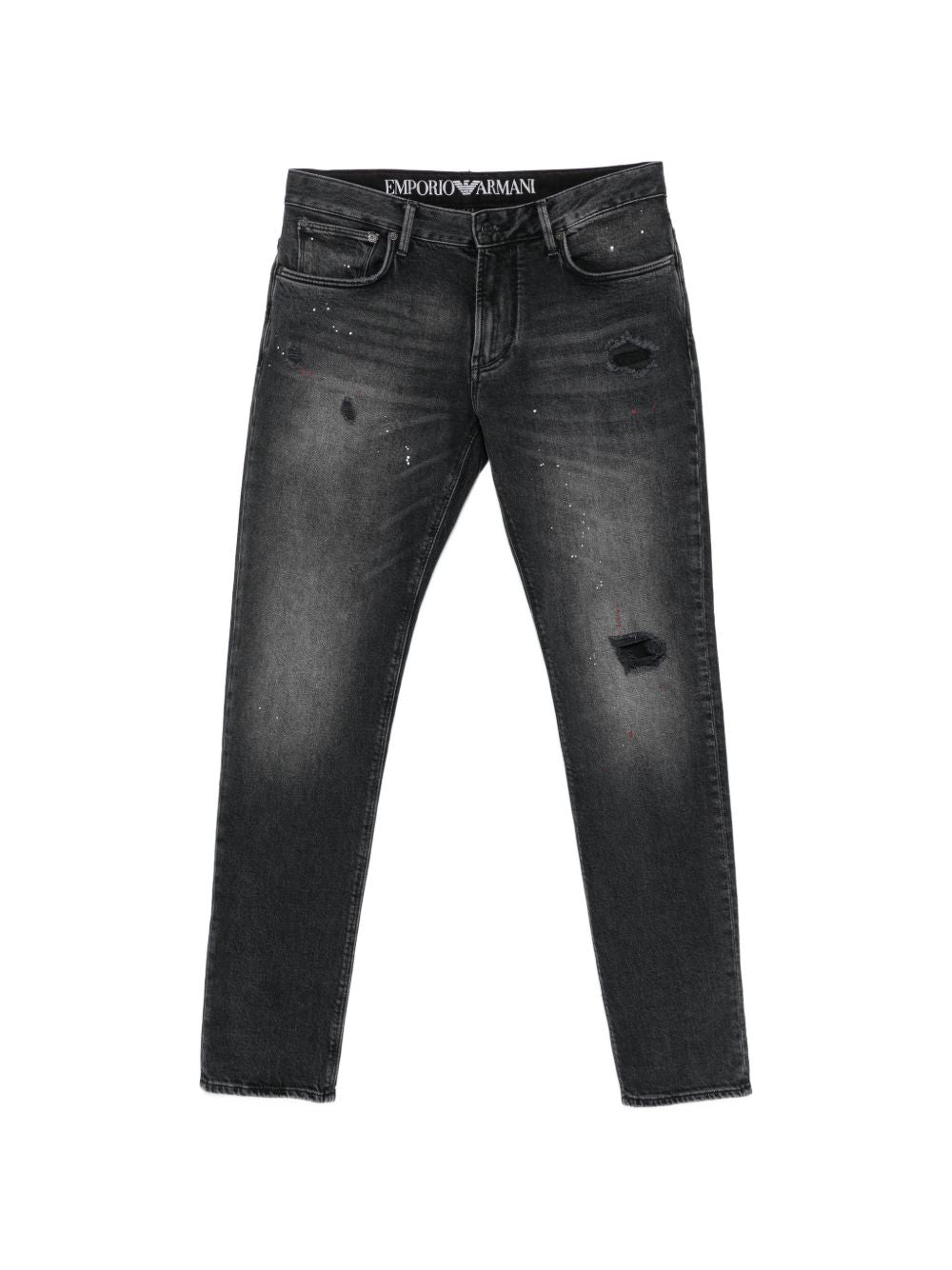 Emporio Armani Slim Denim Cotton Jeans
