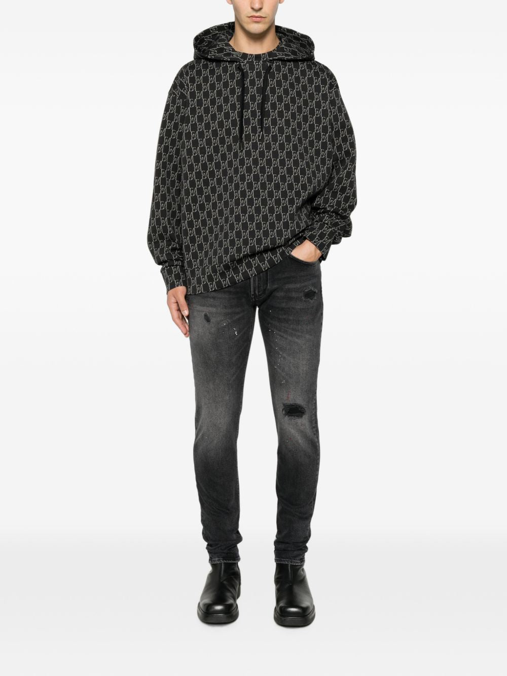 Emporio Armani Slim Denim Cotton Jeans