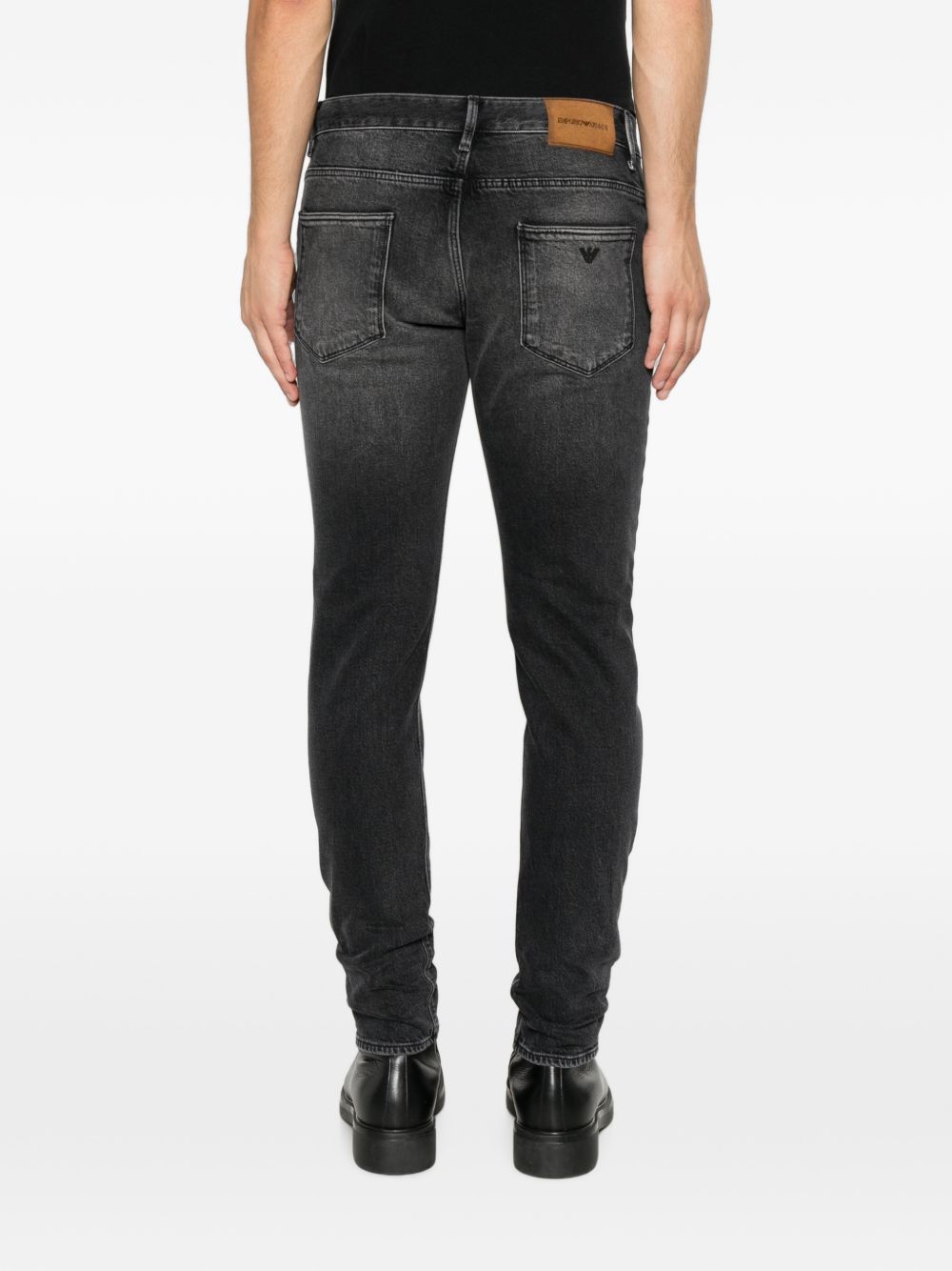 Emporio Armani Slim Denim Cotton Jeans