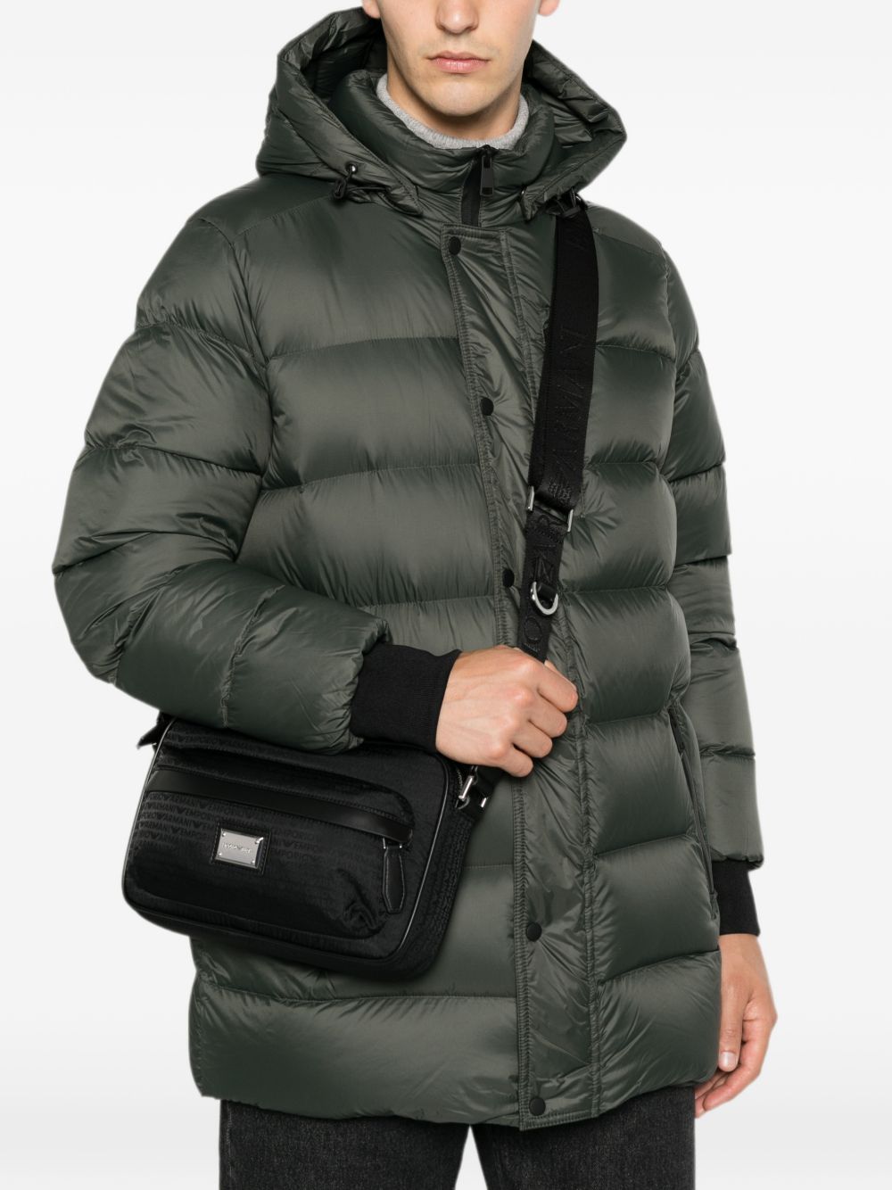 Emporio Armani Nylon Crossbody Bag