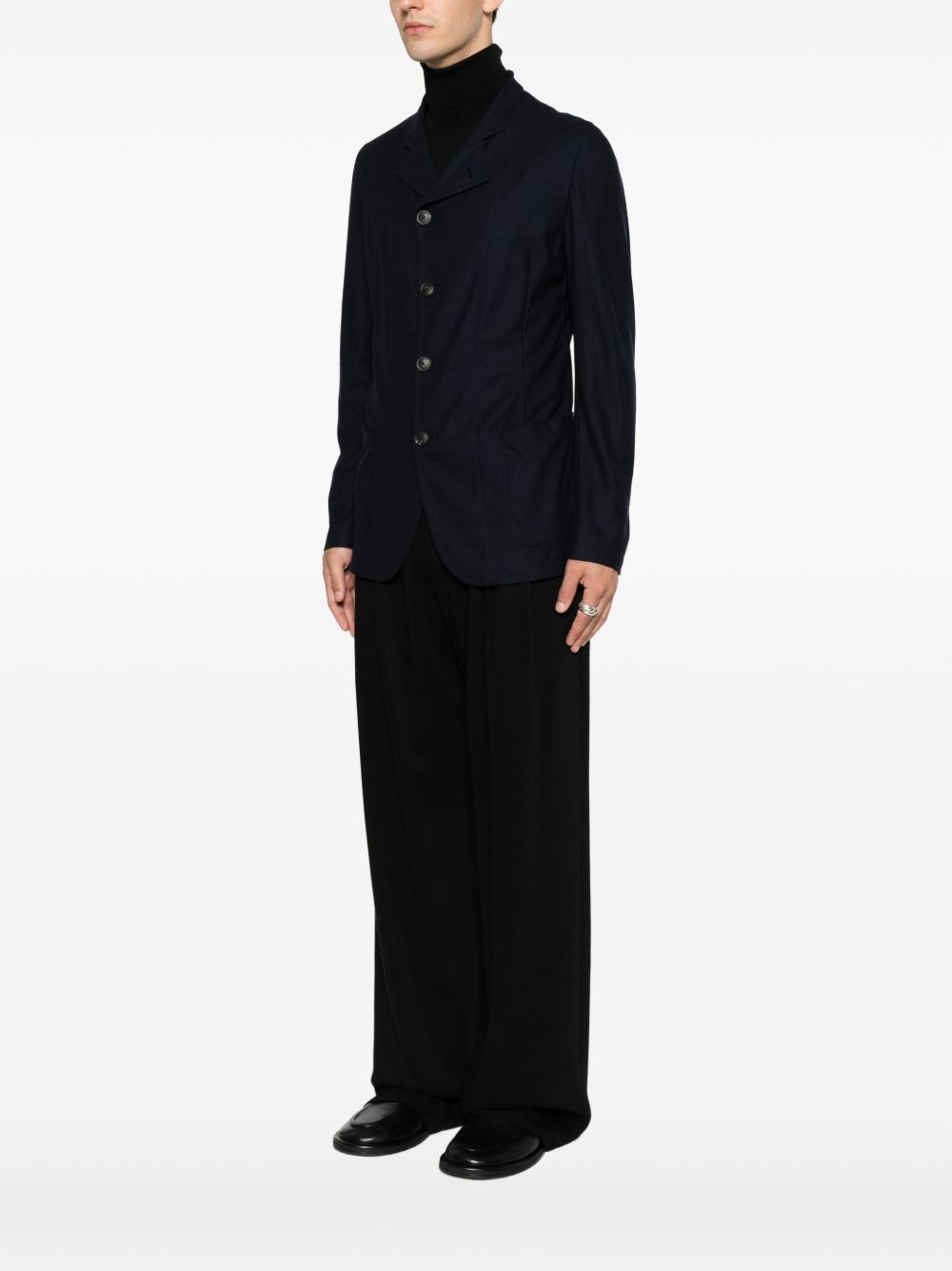 Emporio Armani Wool Blazer Jacket
