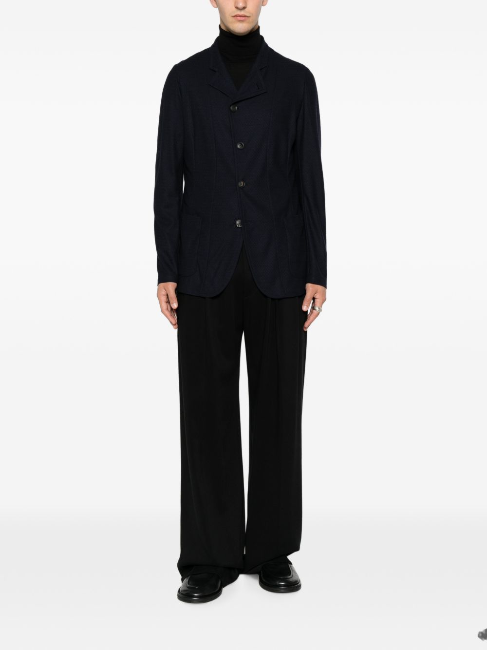 Emporio Armani Wool Blazer Jacket