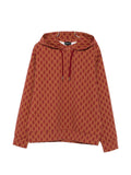 Emporio Armani Printed Cotton Hoodie