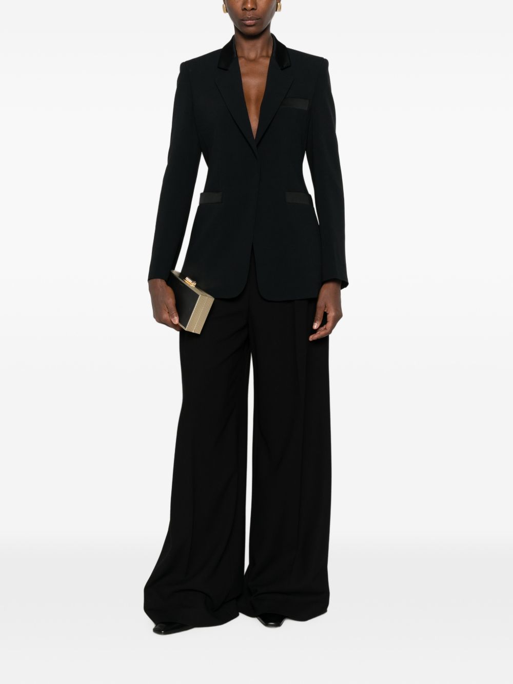 Emporio Armani Single Breasted Blazer Jacket
