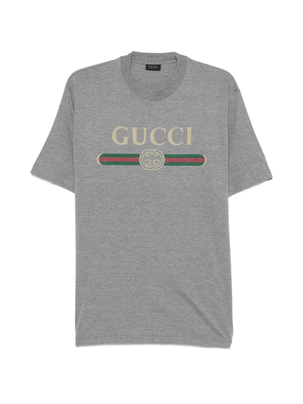 Gucci Logo Cotton T Shirt