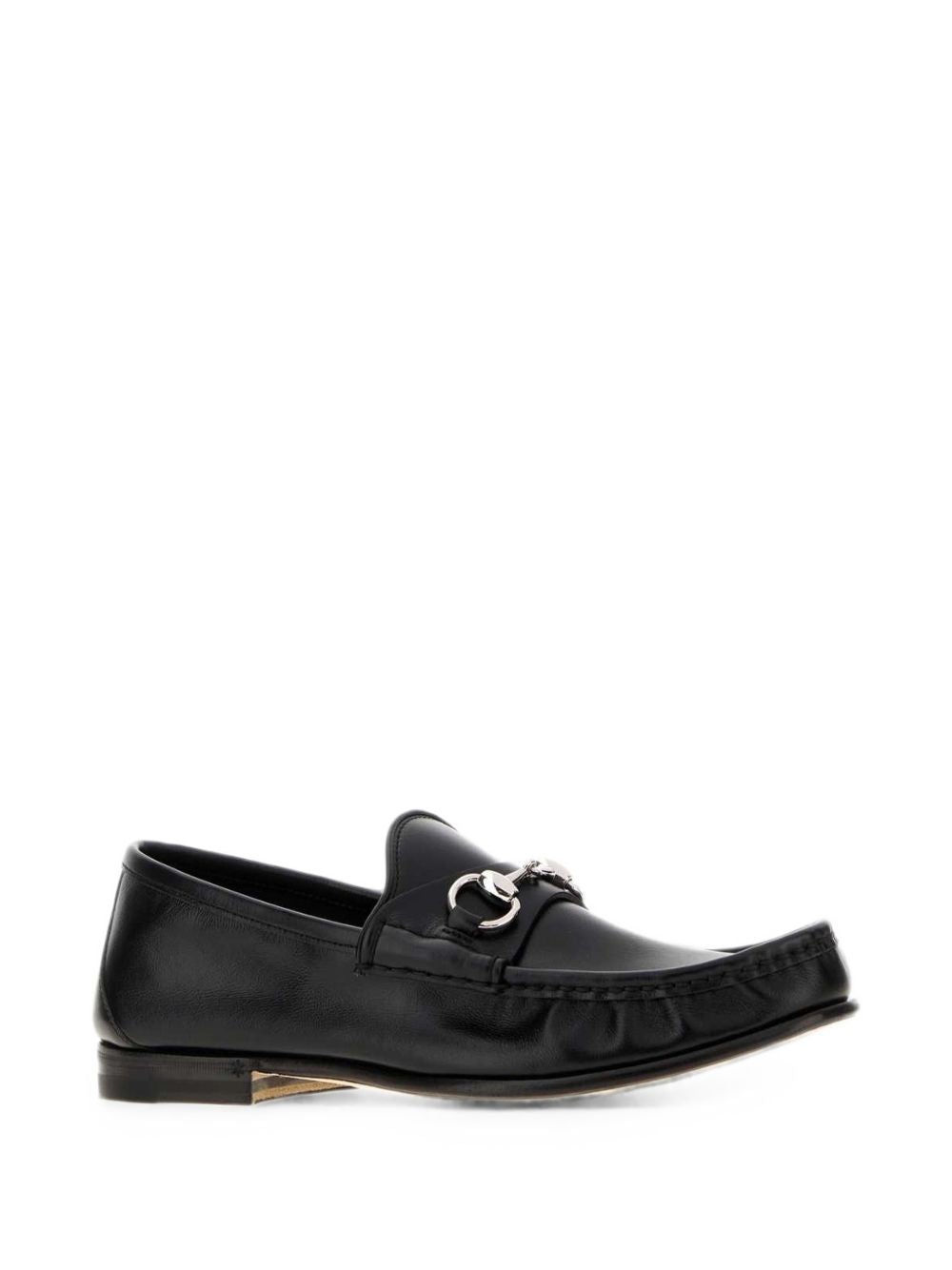 Gucci Gucci Lugano Leather Loafers