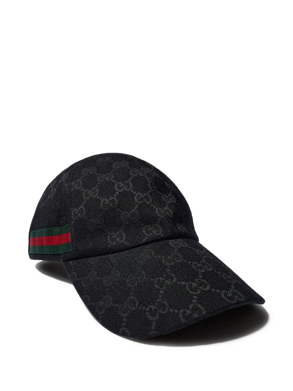 Gucci Web Detail Gg Baseball Cap