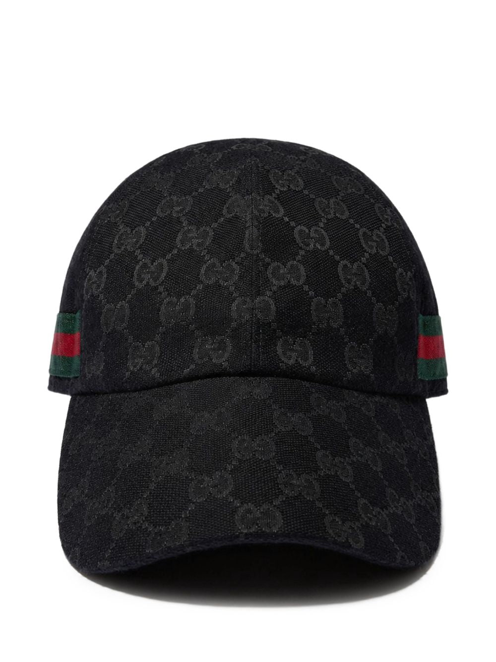 Gucci Web Detail Gg Baseball Cap