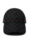 Gucci Web Detail Gg Baseball Cap