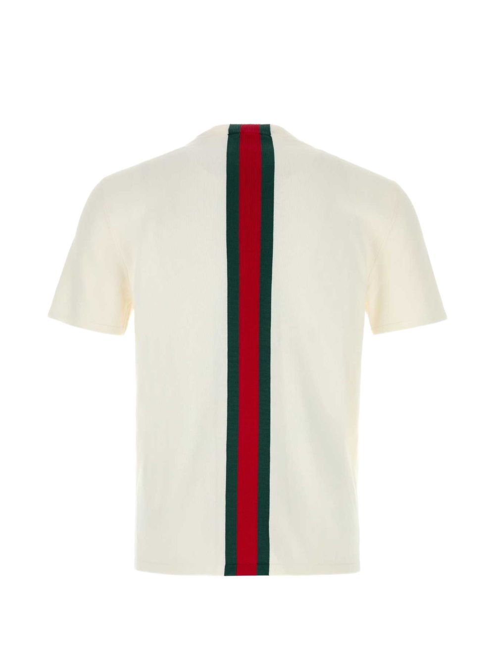 Gucci Web Detail Cotton T Shirt