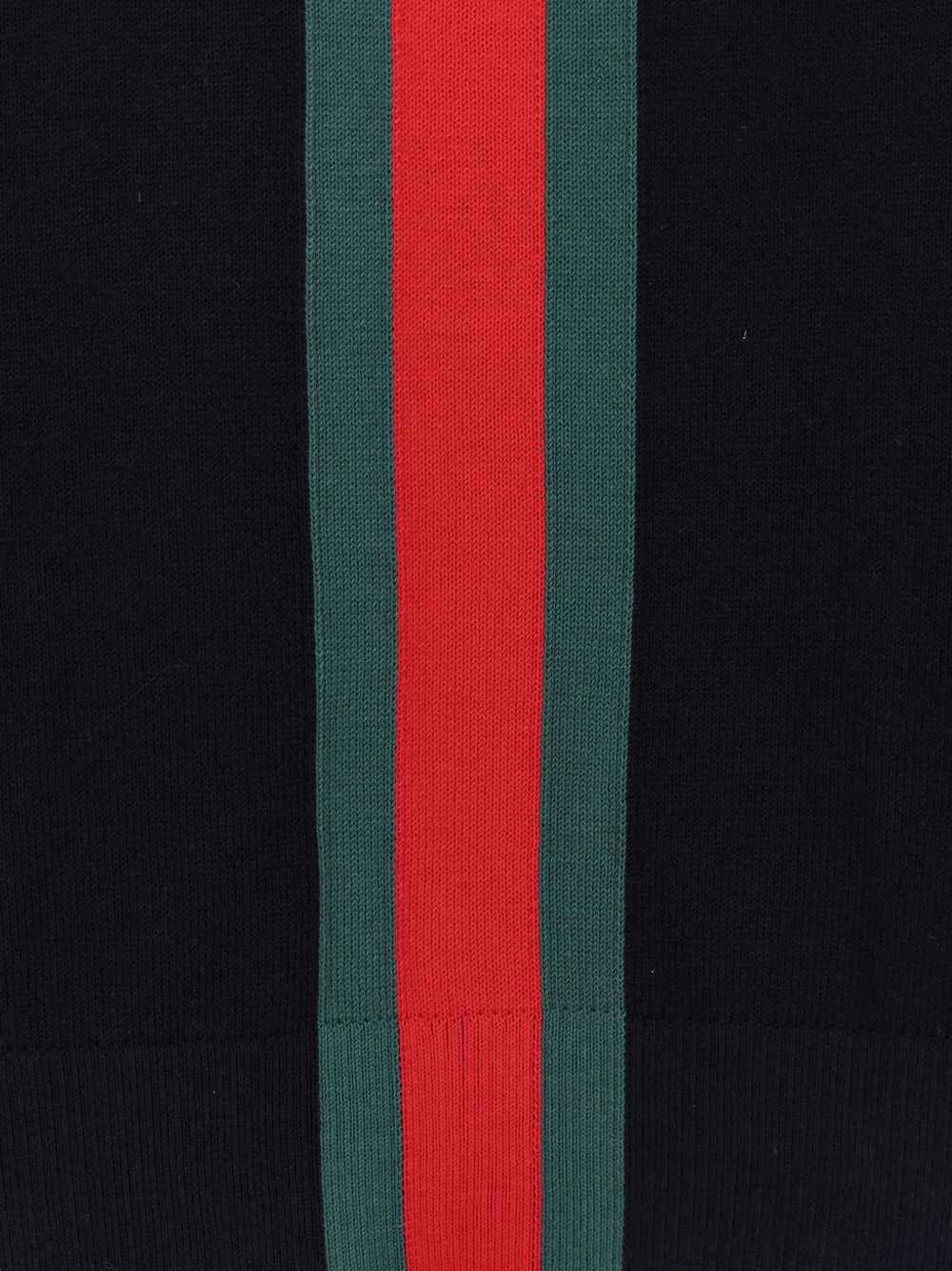 Gucci Web Detail Cotton T Shirt