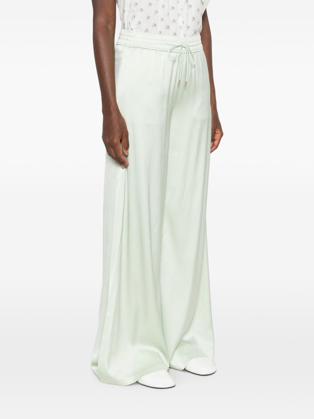Alice + Olivia Kenley Wide Leg Trousers