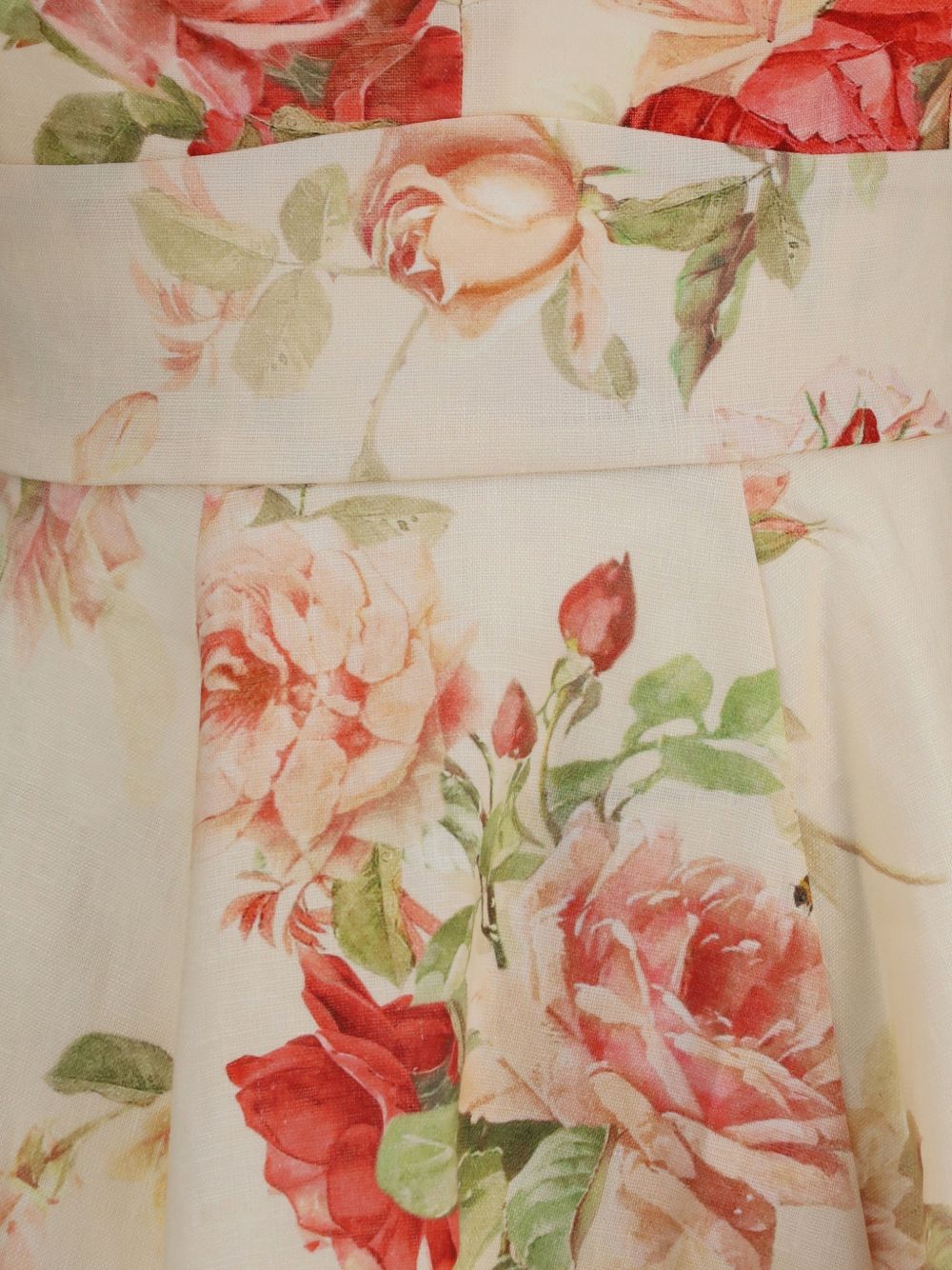 Zimmermann Roselight Linen Mini Dress