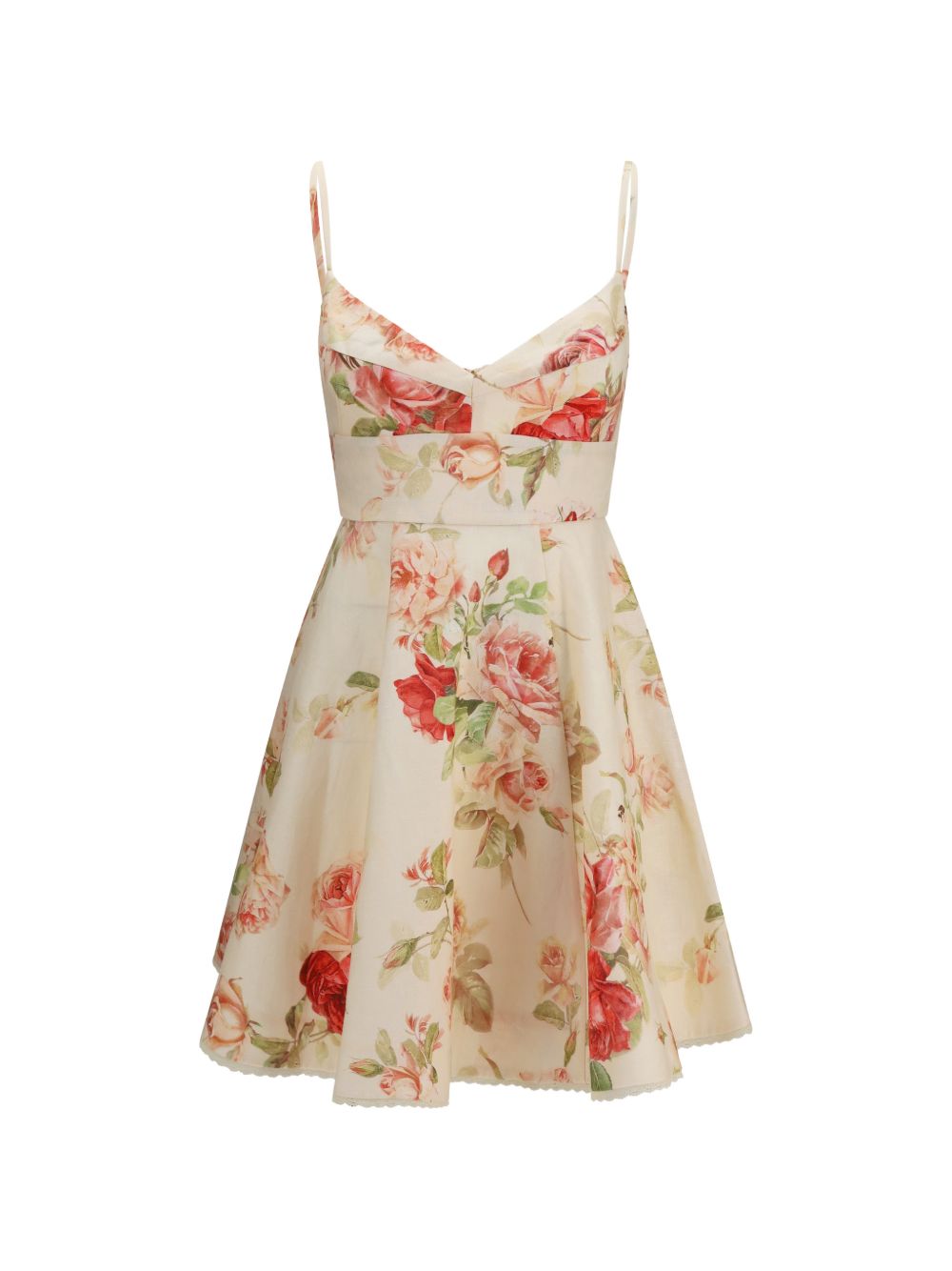 Zimmermann Roselight Linen Mini Dress