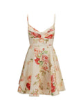 Zimmermann Roselight Linen Mini Dress
