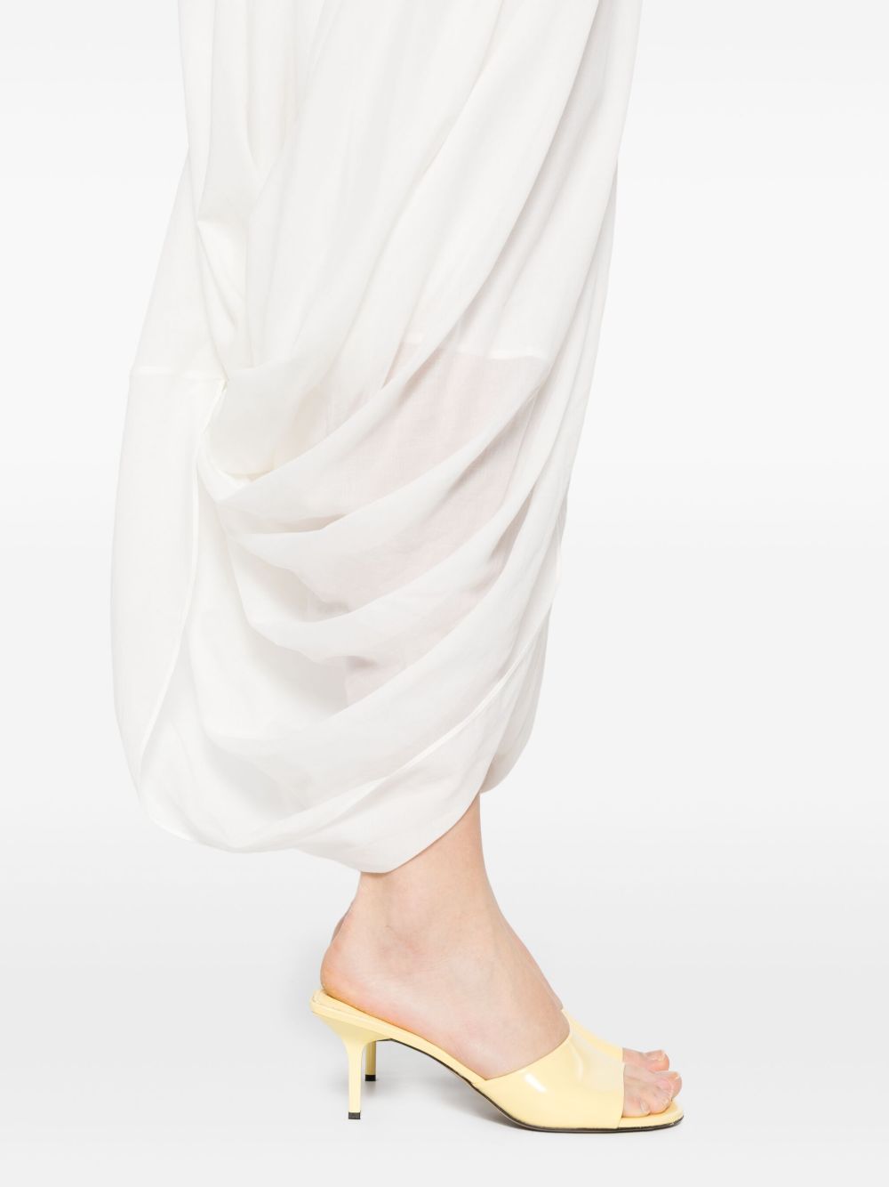 Toteme Pre Cotton Blend Long Skirt