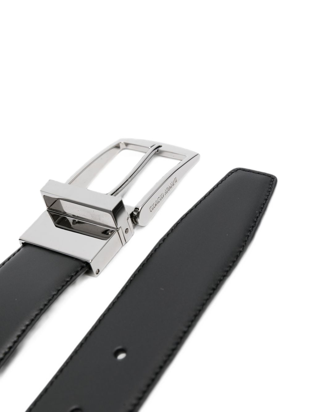 Giorgio Armani Leather Reversible Belt