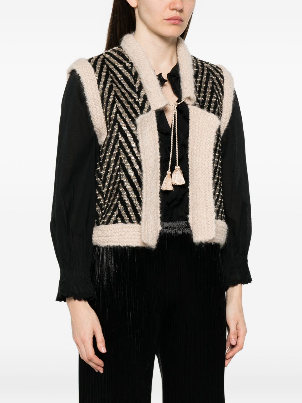 Forte Forte Chevron Vest