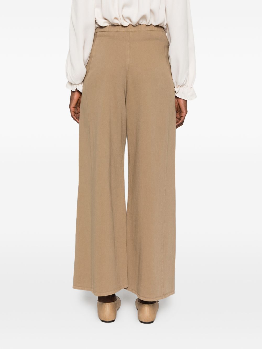 Forte Forte Cotton Wide Leg Trousers