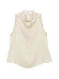 Forte Forte Satin Turtle Neck Top