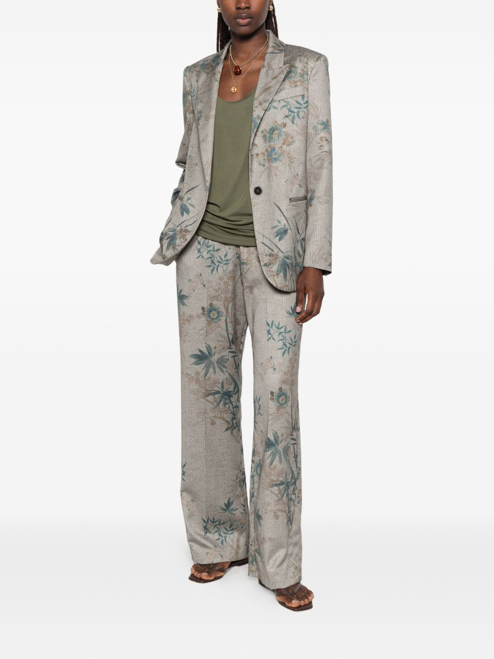 Forte Forte Printed Fluid Trousers