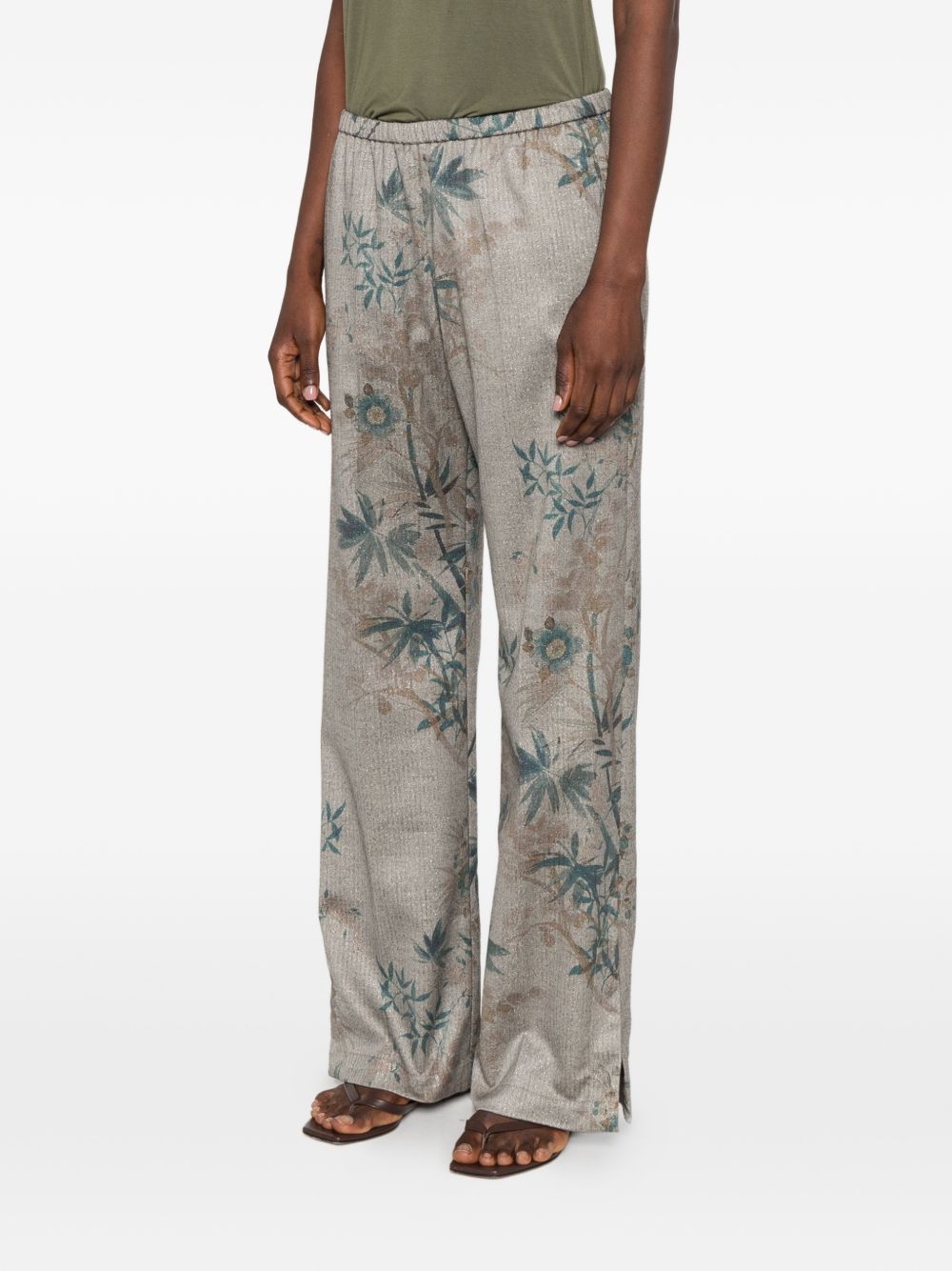 Forte Forte Printed Fluid Trousers