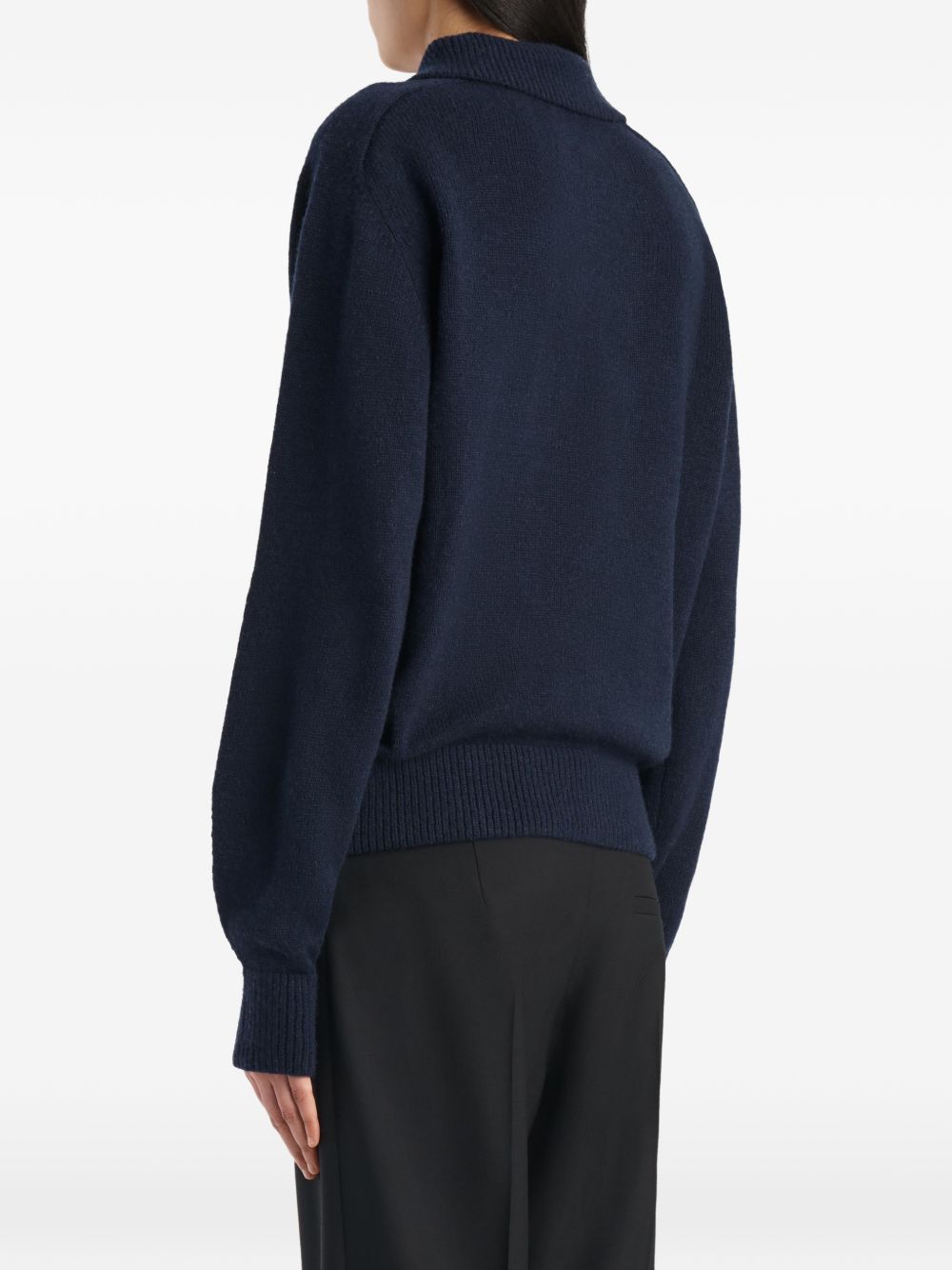 Khaite Jackson Wool And Cashmere Jumper