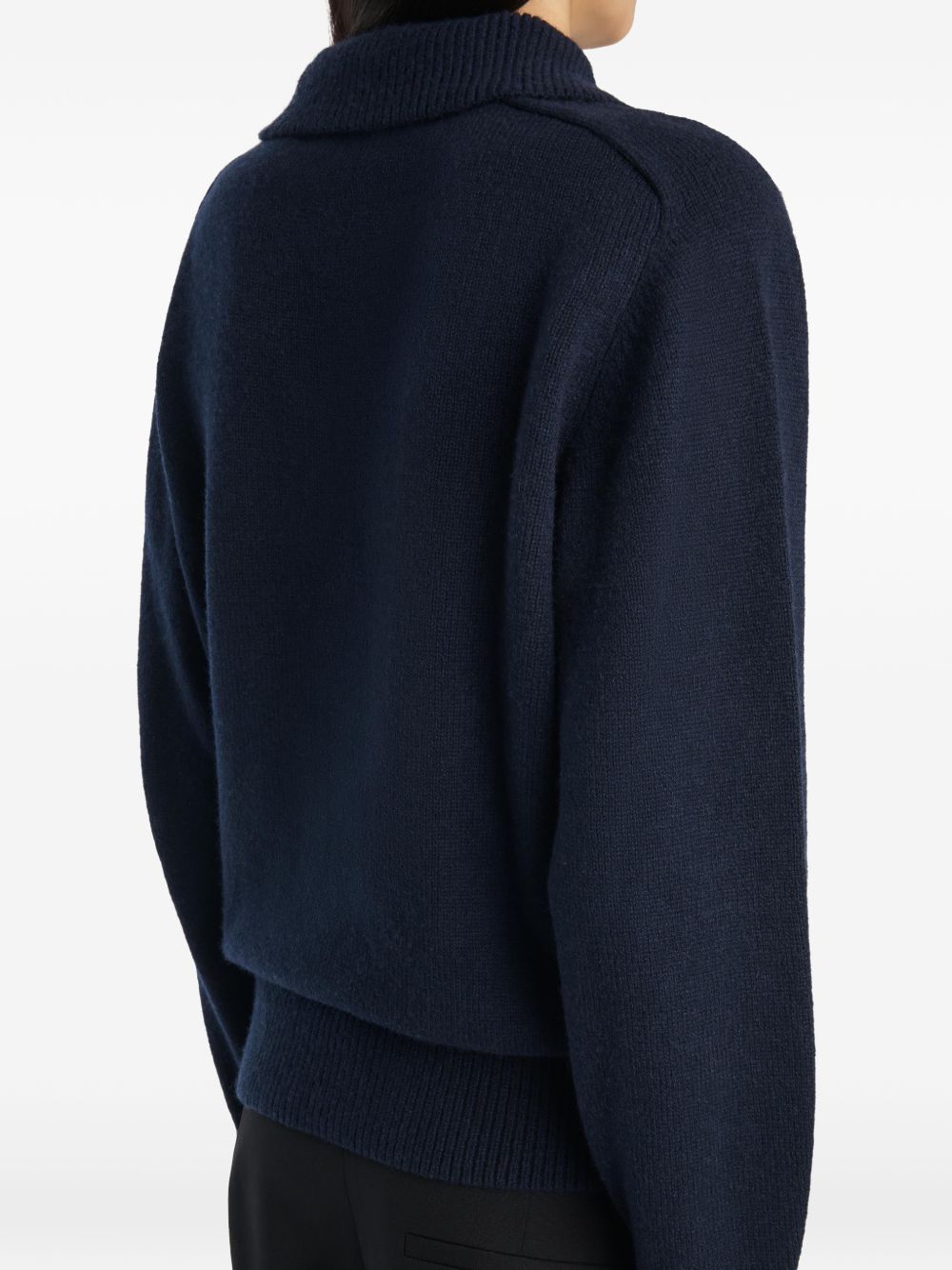 Khaite Jackson Wool And Cashmere Jumper