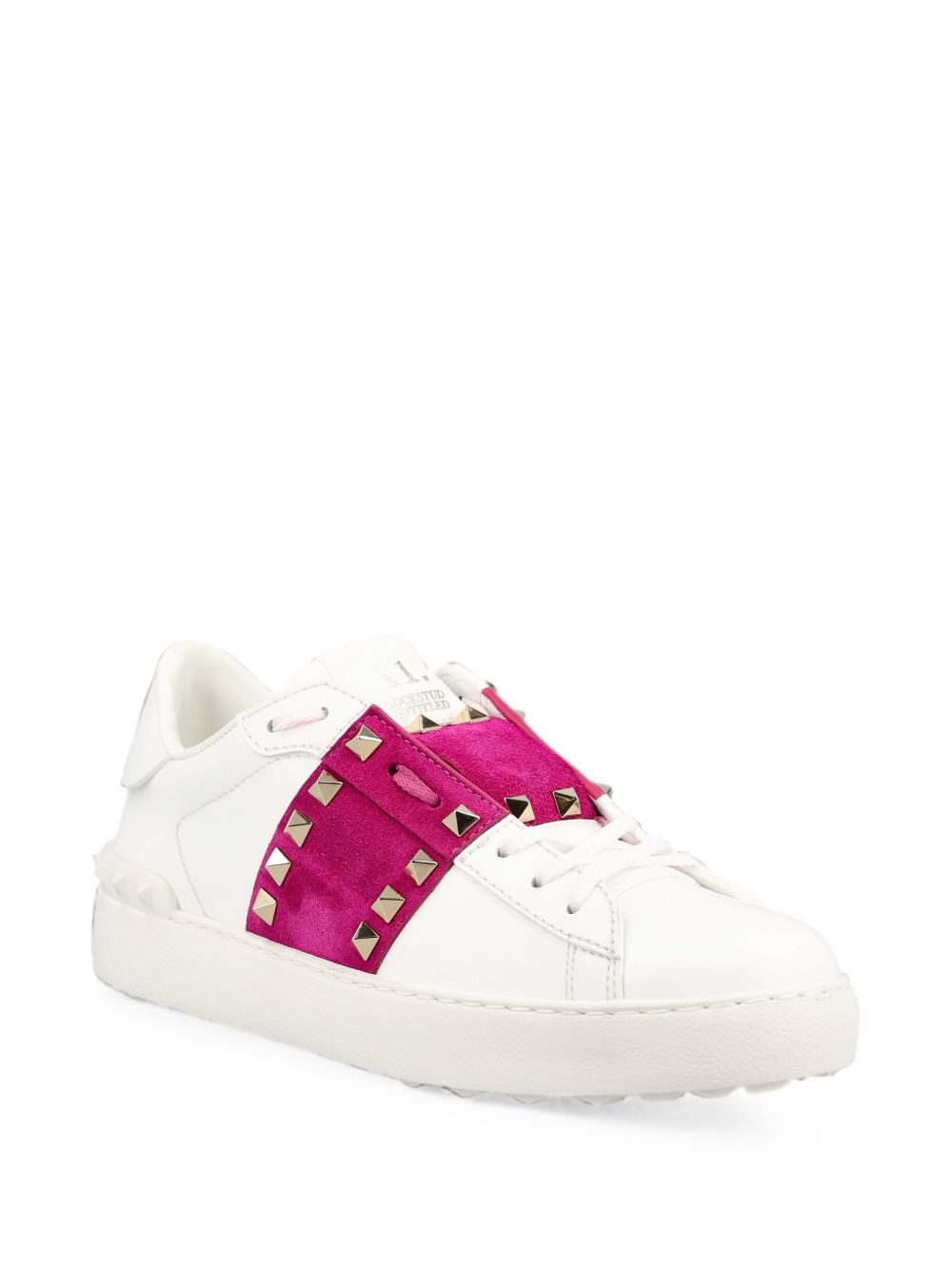 Valentino Garavani Rockstud Untitled Leather Sneakers