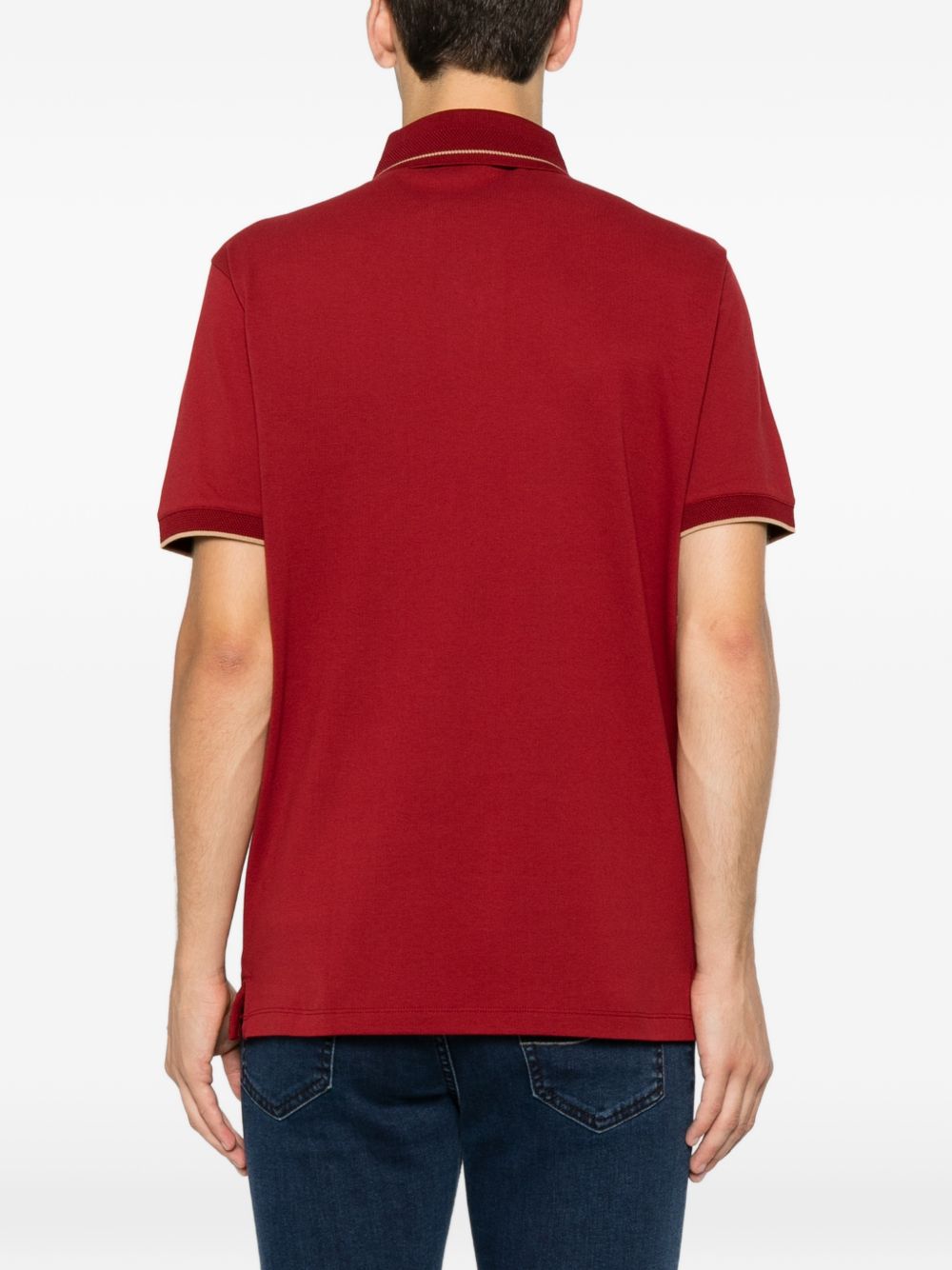 Emporio Armani Logo Cotton Polo Shirt