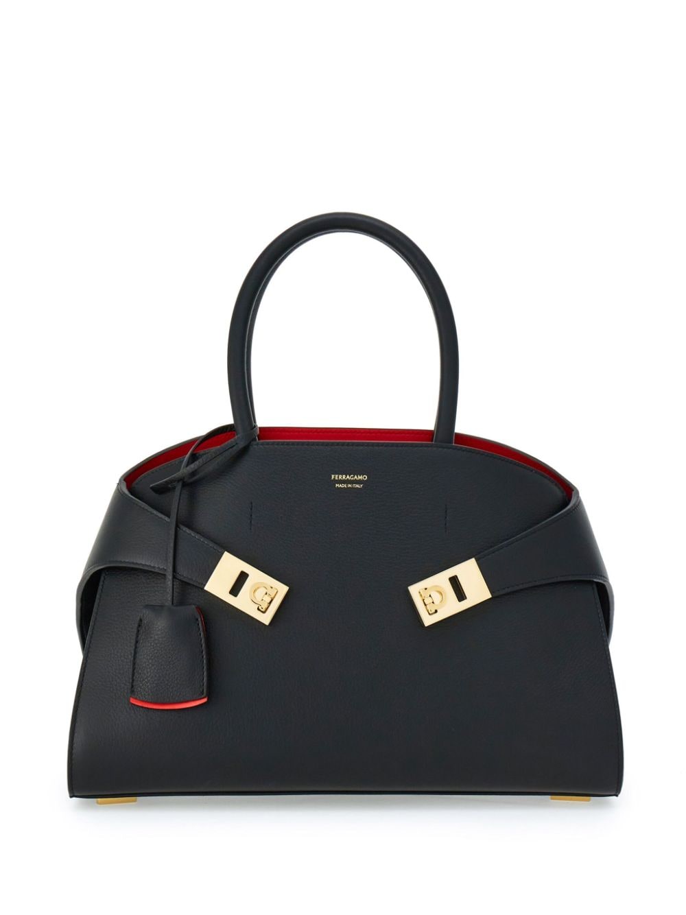 Ferragamo Hug Small Leather Handbag