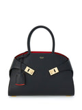 Ferragamo Hug Small Leather Handbag