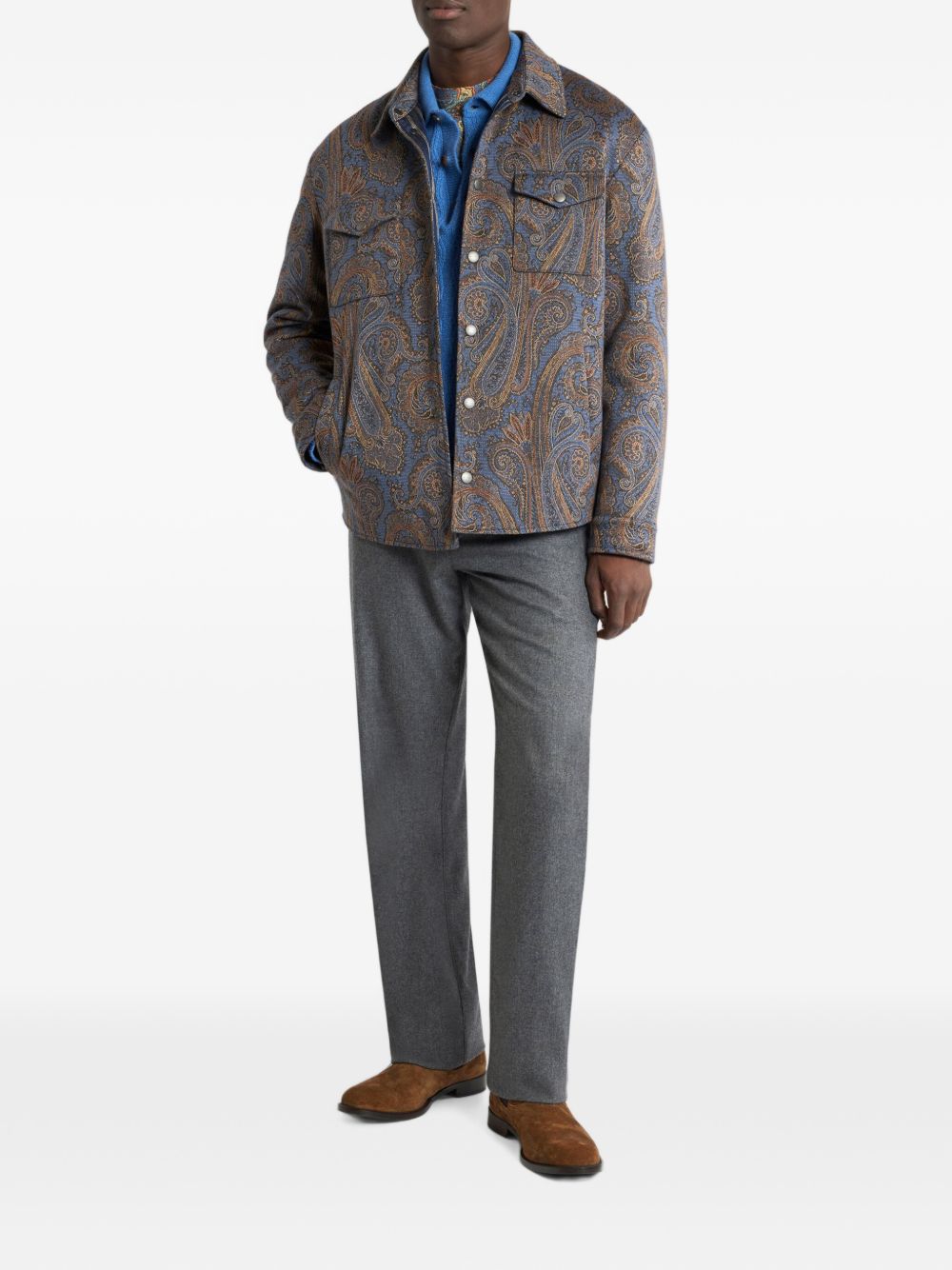 Etro Cashmere Polo Shirt