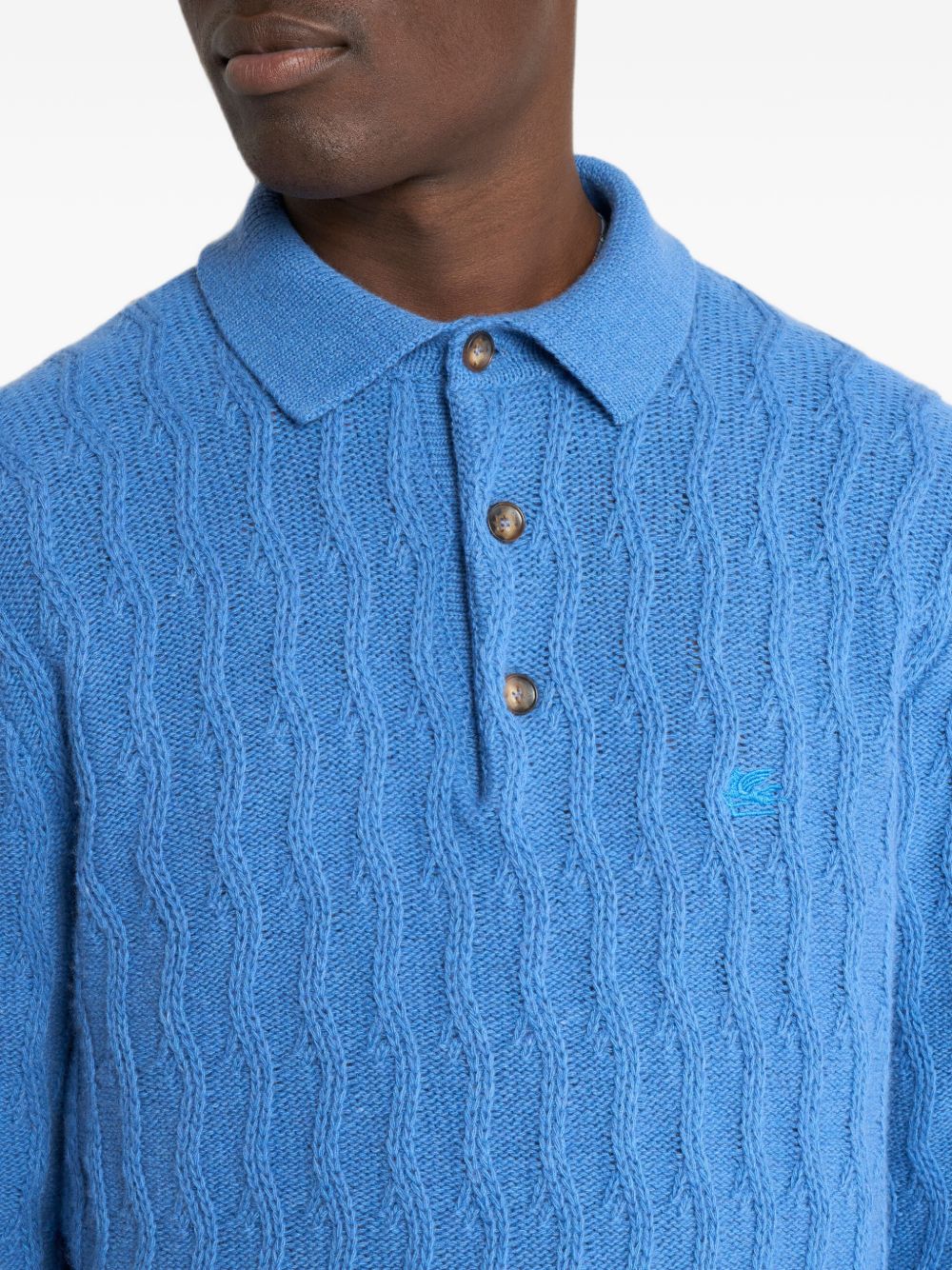 Etro Cashmere Polo Shirt