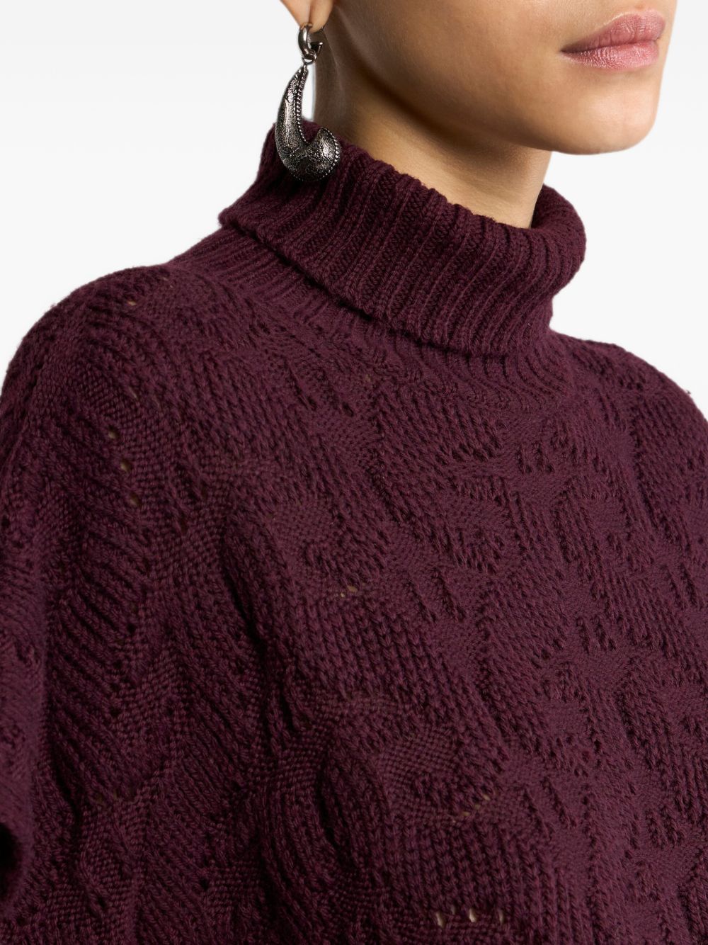 Etro Wool Blend Polo Shirt