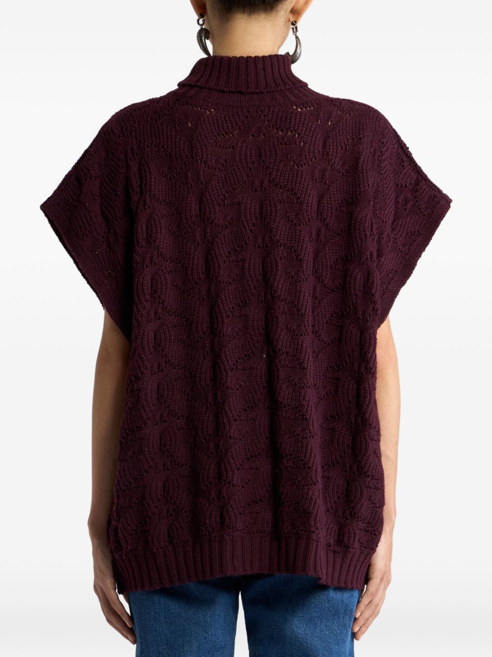 Etro Wool Blend Polo Shirt