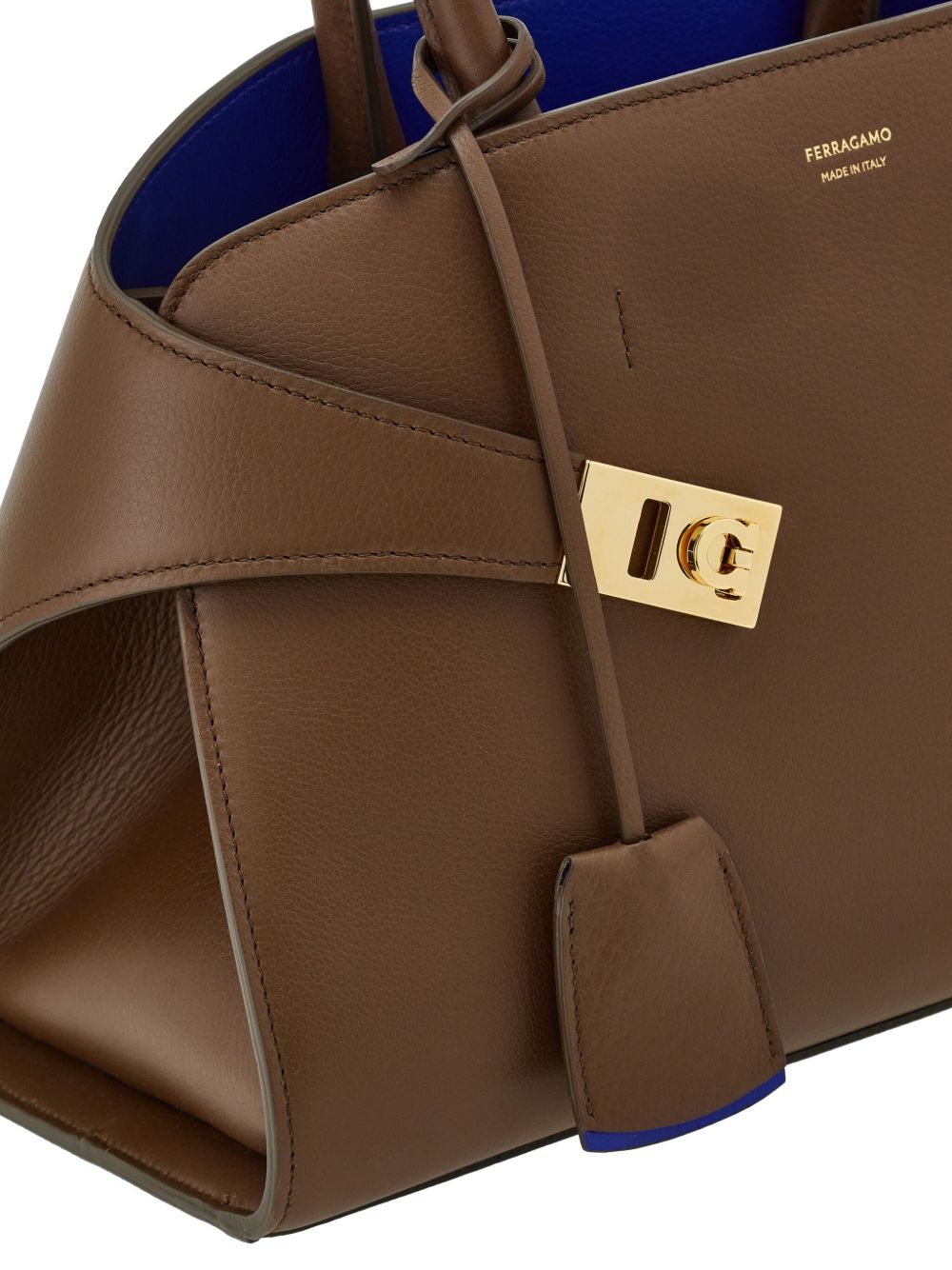 Ferragamo Hug Small Leather Handbag