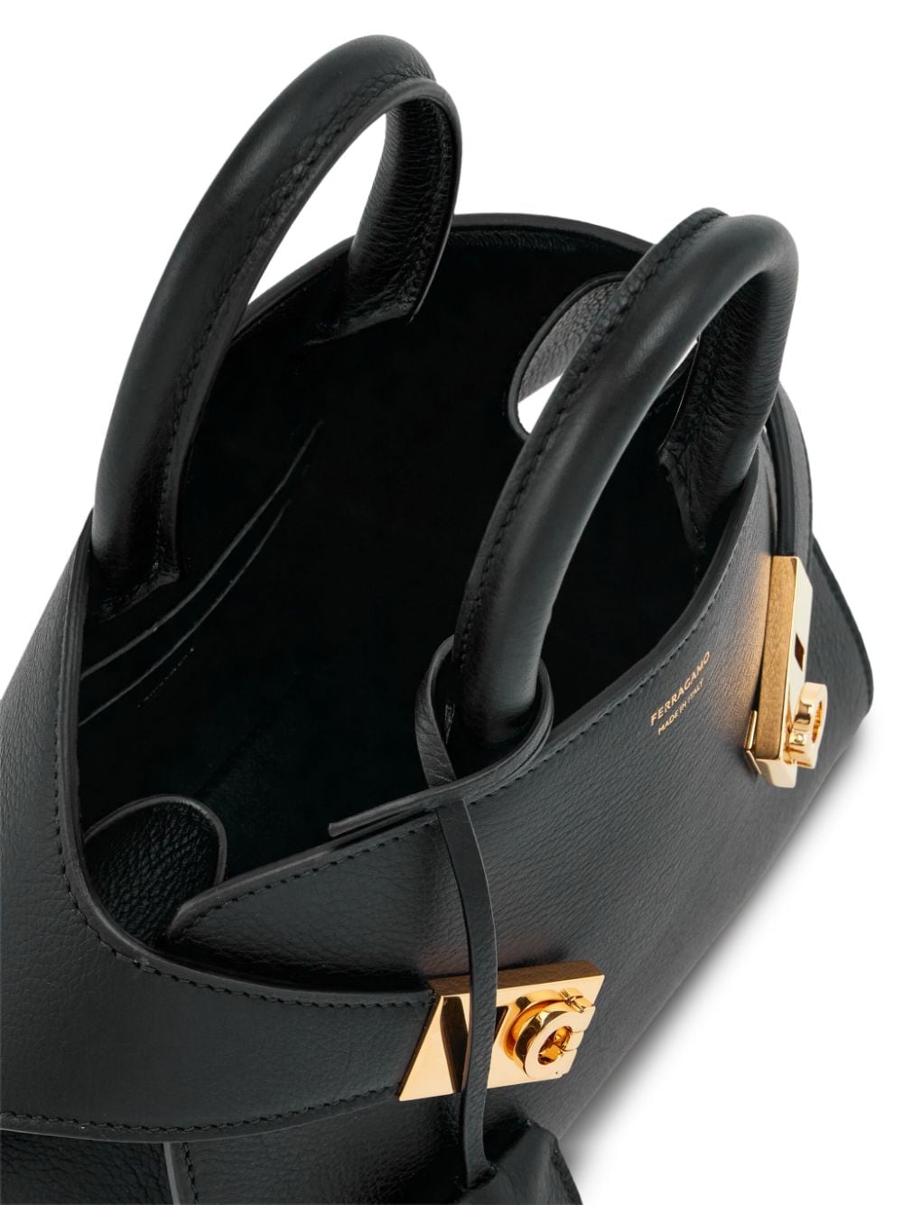 Ferragamo Hug Mini Leather Handbag