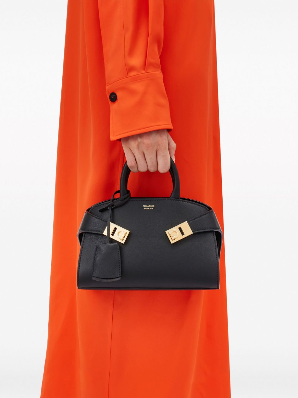 Ferragamo Hug Mini Leather Handbag