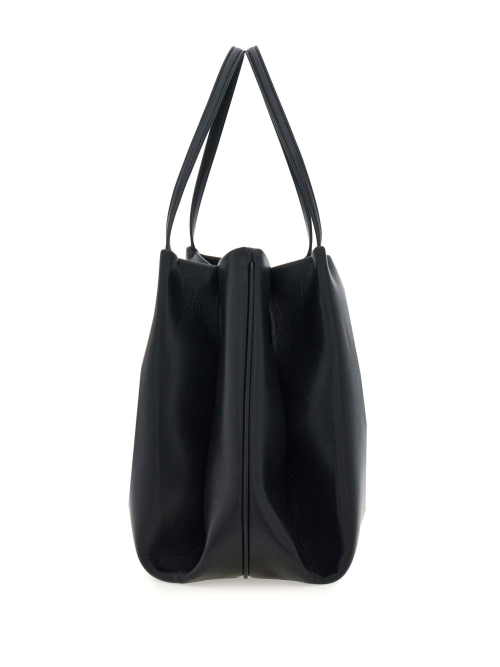 Ferragamo Gancini Leather Tote Bag
