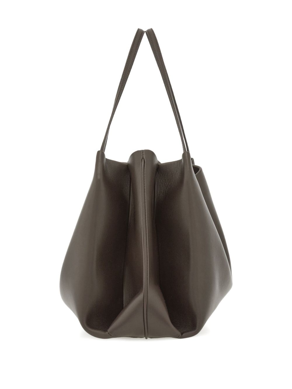 Ferragamo Gancini Leather Tote Bag