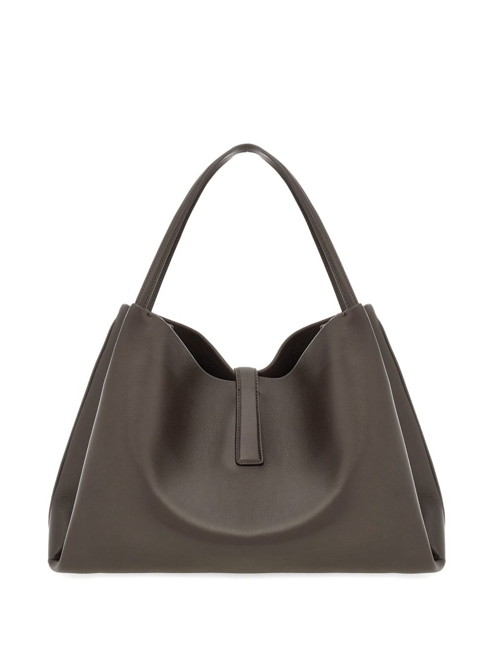 Ferragamo Gancini Leather Tote Bag