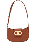 Ferragamo Double Gancini Leather Mini Bag