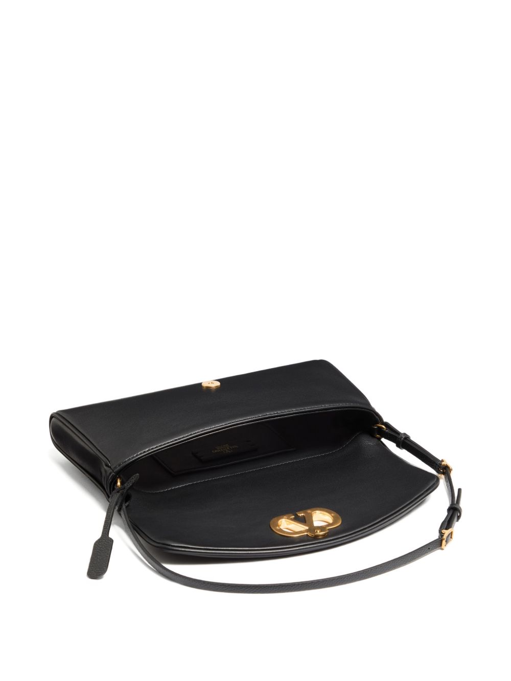 Valentino Garavani Devain Small Leather Shoulder Bag