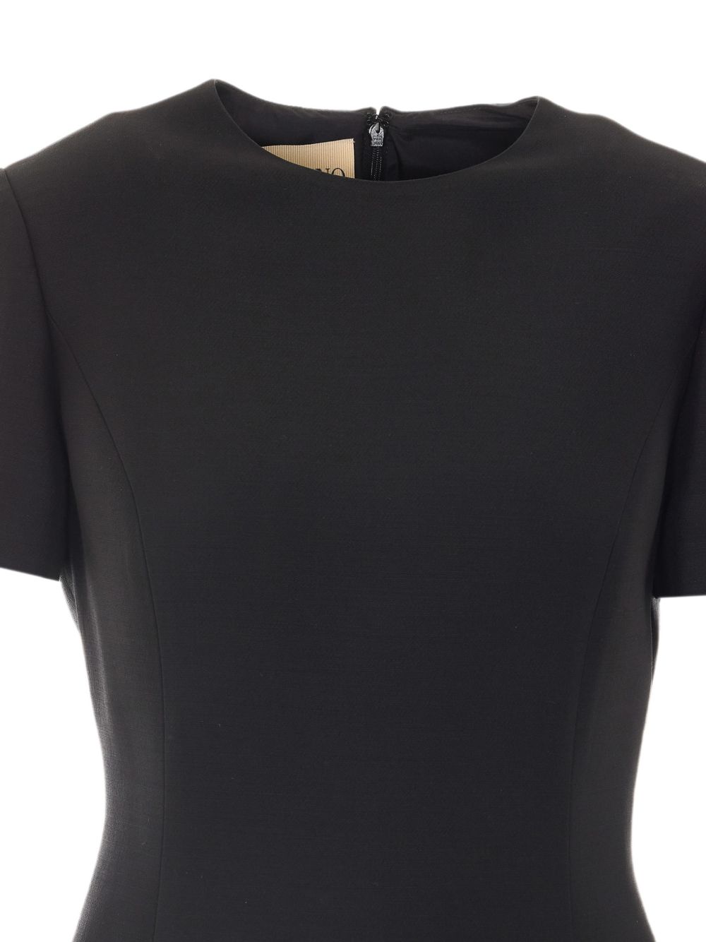 Valentino Wool And Silk Blend Mini Dress