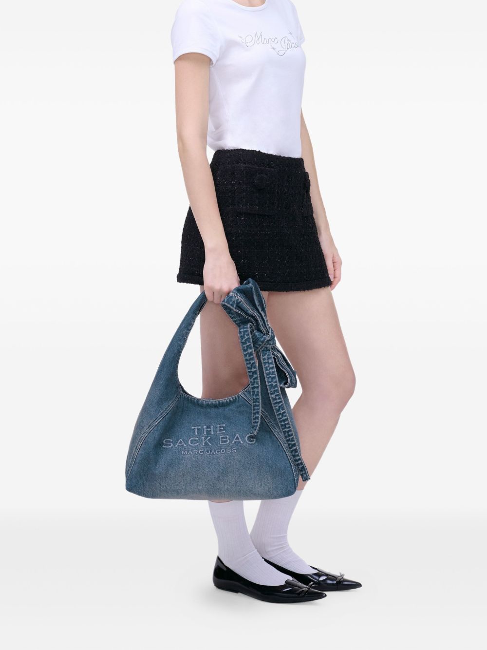 Marc Jacobs The Sack Denim Handbag