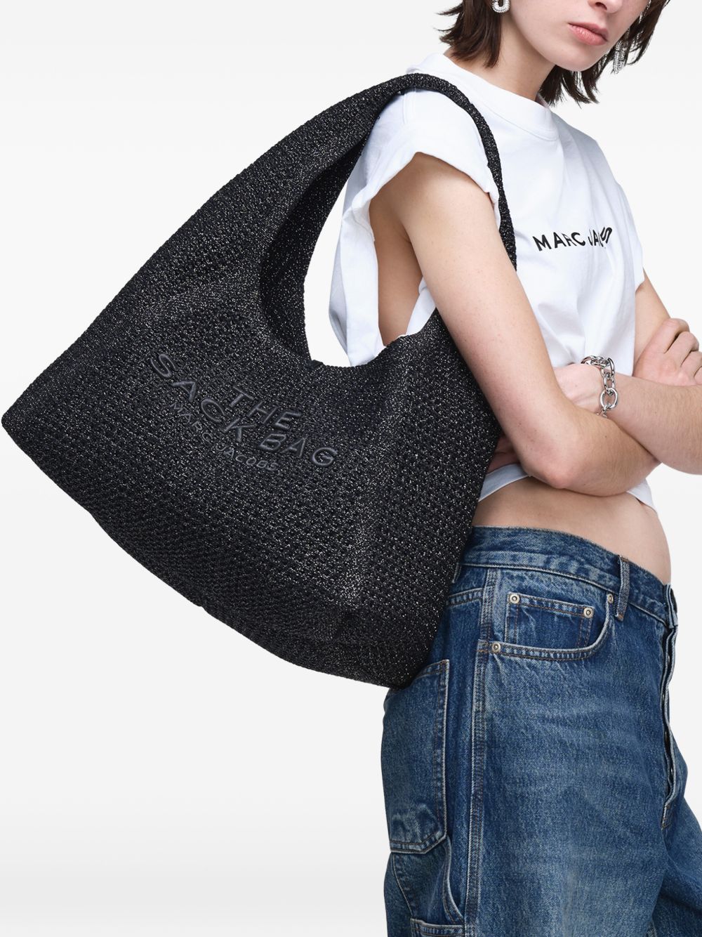 Marc Jacobs The Sack Crochet Handbag