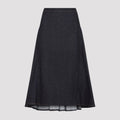 Jacquemus La Jupe De Nimes Lavoir Midi Skirt